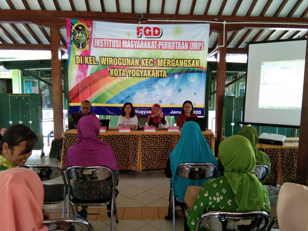 Forum Grup Discussion (FGD)  Institusi Masyarakat Pedesaan / Perkotaan ( IMP )