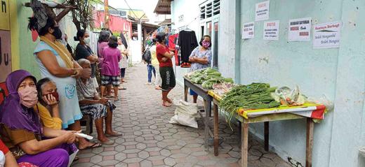 Aksi GASA Wirogunan : Berbagi Sayuran 