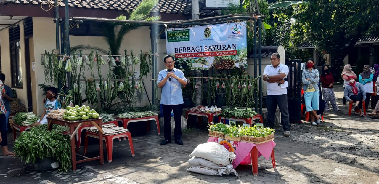 Relawan GASA bagikan 3.049 sayuran Gratis dalam Aksi MasBayu