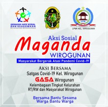 GASA bersama Satgas Covid-19 Wirogunan, Maksimalkan aksi MAGANDA