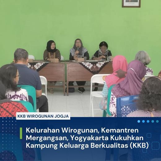 Kelurahan Wirogunan Kukuhkan Kampung Keluarga Berkualitas (KKB)