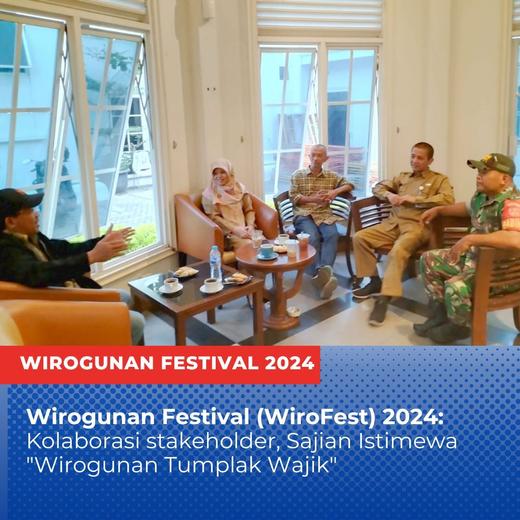 Wirogunan Festival 2024: Kolaborasi Stakeholder, Sajian Istimewa