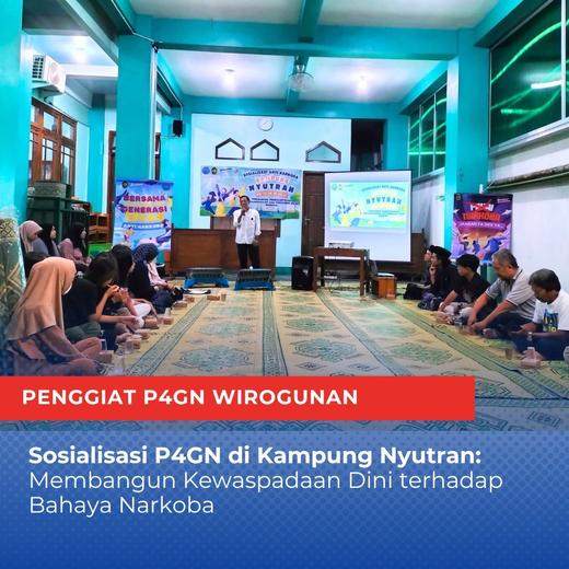 Sosialisasi P4GN di Kampung Nyutran: Membangun Kewaspadaan Dini terhadap Bahaya Narkoba